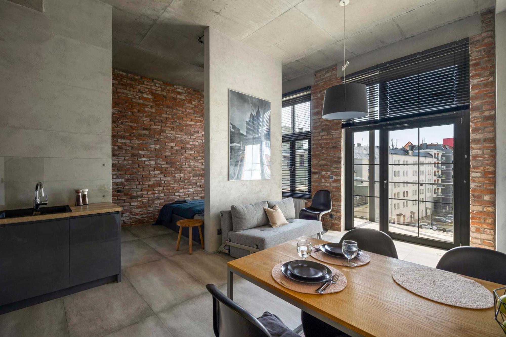 Brooklyn Loft Apartment - Old Town, Free Parking Wrocław Exterior foto